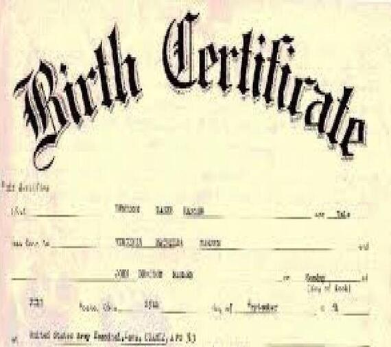 novelty birth certificate novelty birth certificate